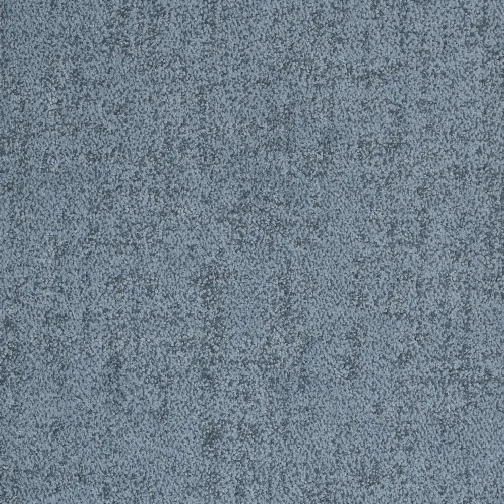 Authentic · EnVision nylon True Blue — 12' broadloom cut pile DH Floors carpet sample
