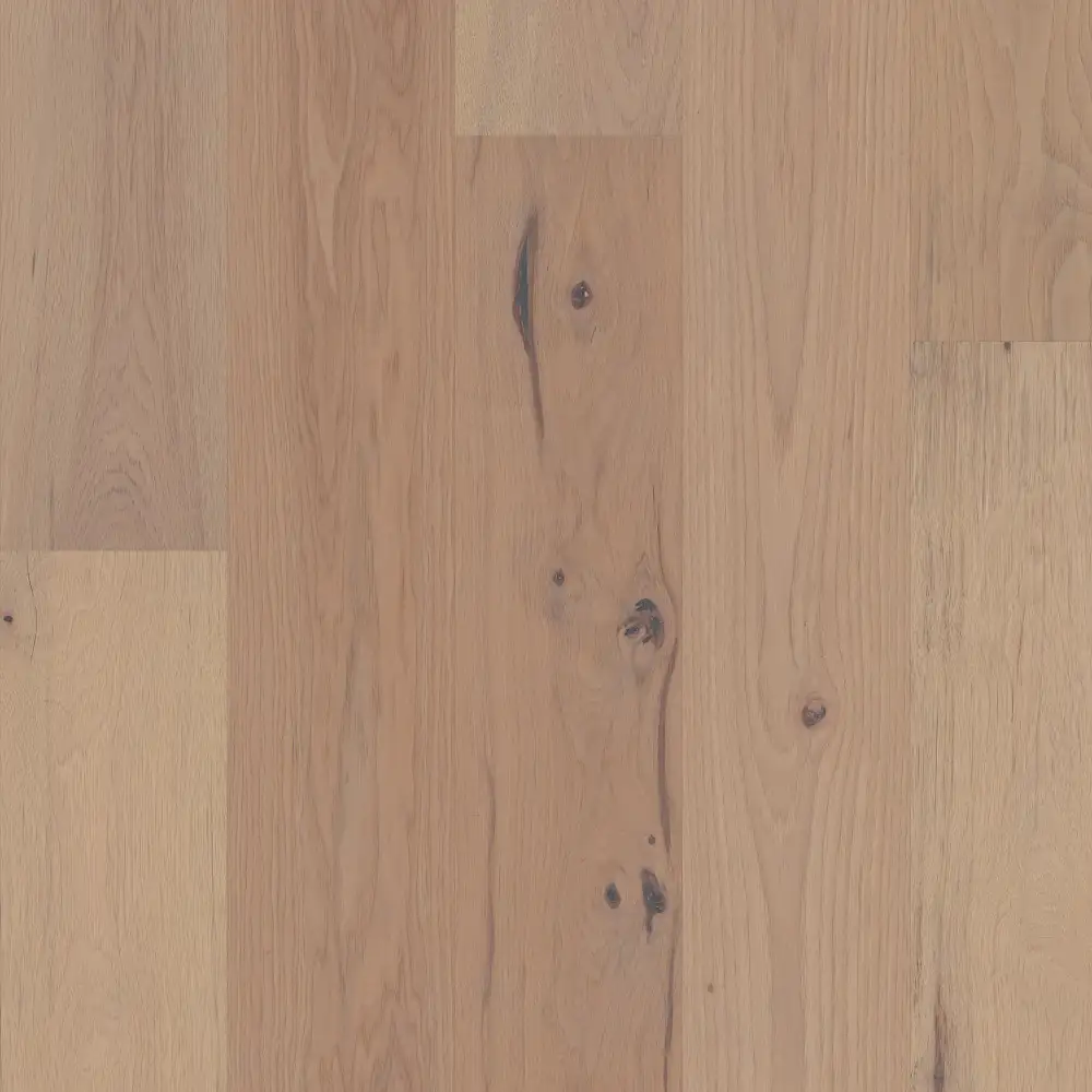 Imperial Pecan Barley — 7.5" × 1/2" pecan smooth Anderson Tuftex hardwood plank sample